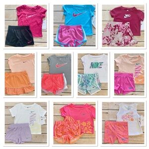 Nike Kids' Clothing Set Size 18M PICK 4 Spring Summer Short Sets NWT